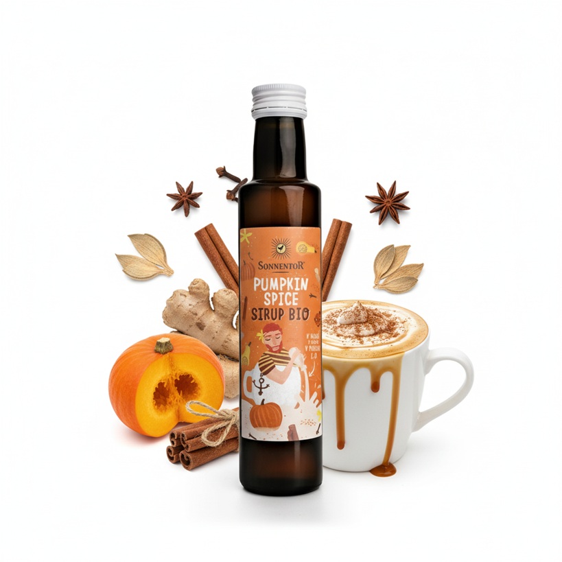 Pumpkin Spice sirup bio Sonnentor