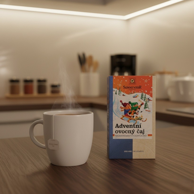 Príprava adventného ovocného čaju Sonnentor