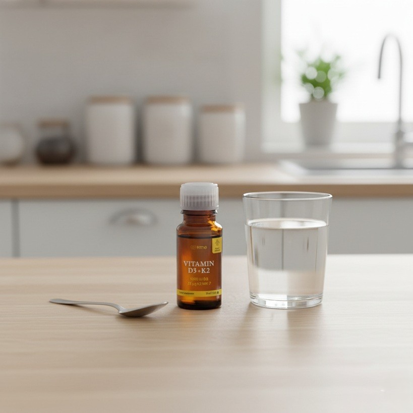 Vitamín D3 + K2 kvapky
