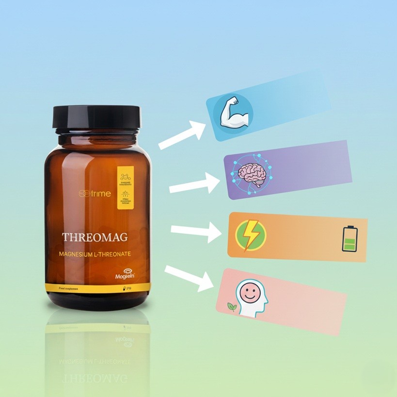 Čisté zloženie ThreoMag bez prídavných látok