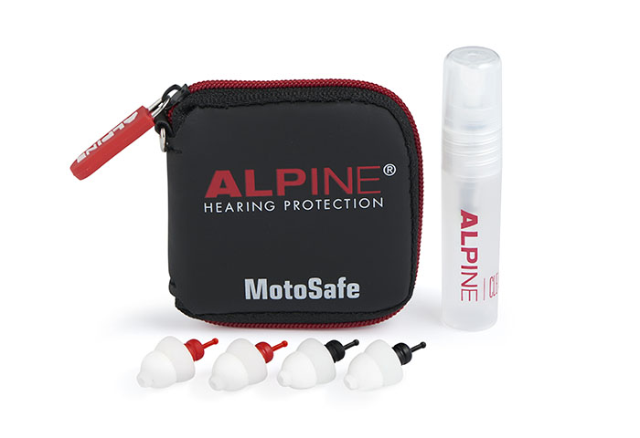 Alpine MotoSafe Pro obsah balení
