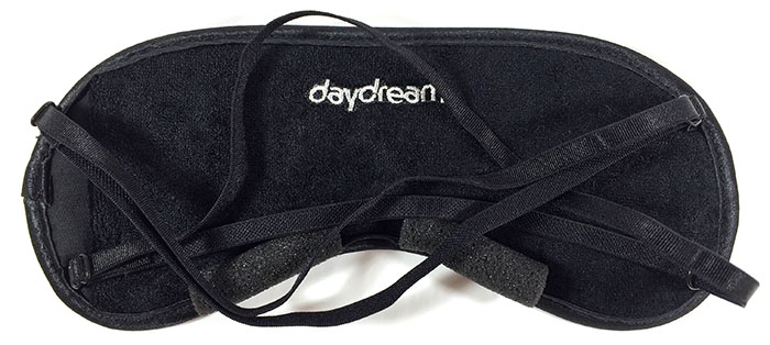 Daydream Basic Black Černá maska na oči na spaní