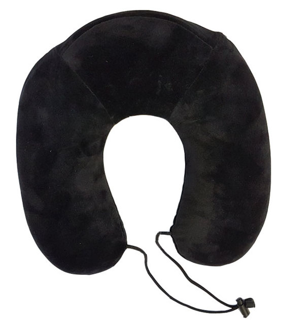 Daydream Basic Plus Černý Cestovní polštářek z paměťové pěny kolem krku