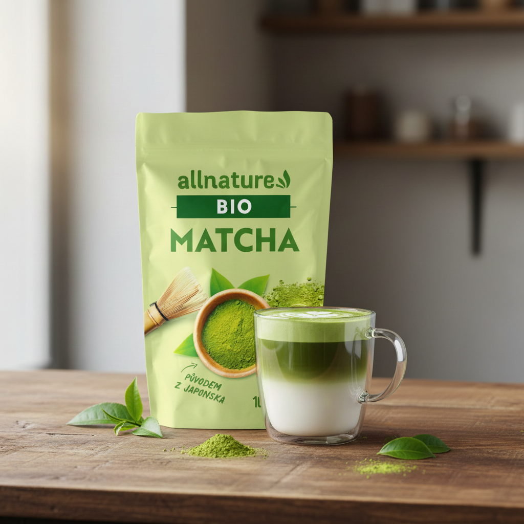 Traditioneller Bambusbesen und Löffel für die Matcha-Zubereitung