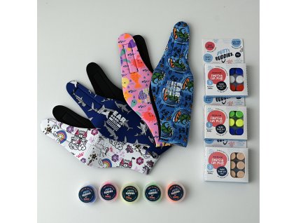 Putty Buddies Silikonové plovoucí dětské špunty do uší 3 páry