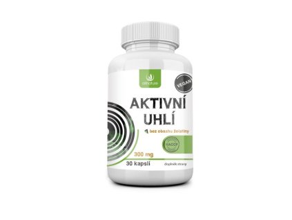 Allnature Aktivní uhlí 30 kapslí