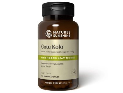 Nature's Sunshine Gotu Kola 100 kapslí Earplugs cz
