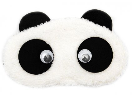Panda Pohyblivé oči Maska na oči na spaní Earplugs cz
