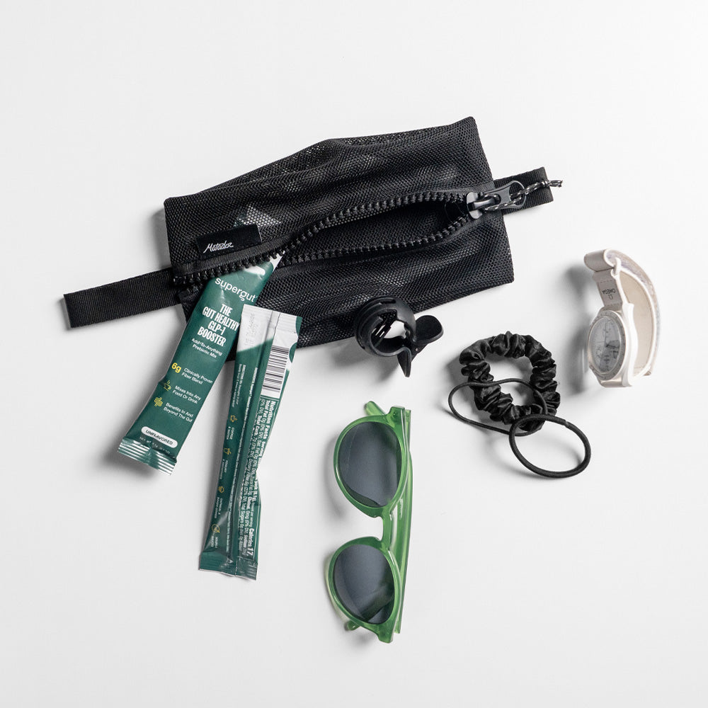 Matador Mesh Organizer Bag Set – detail závěsného očka a šití