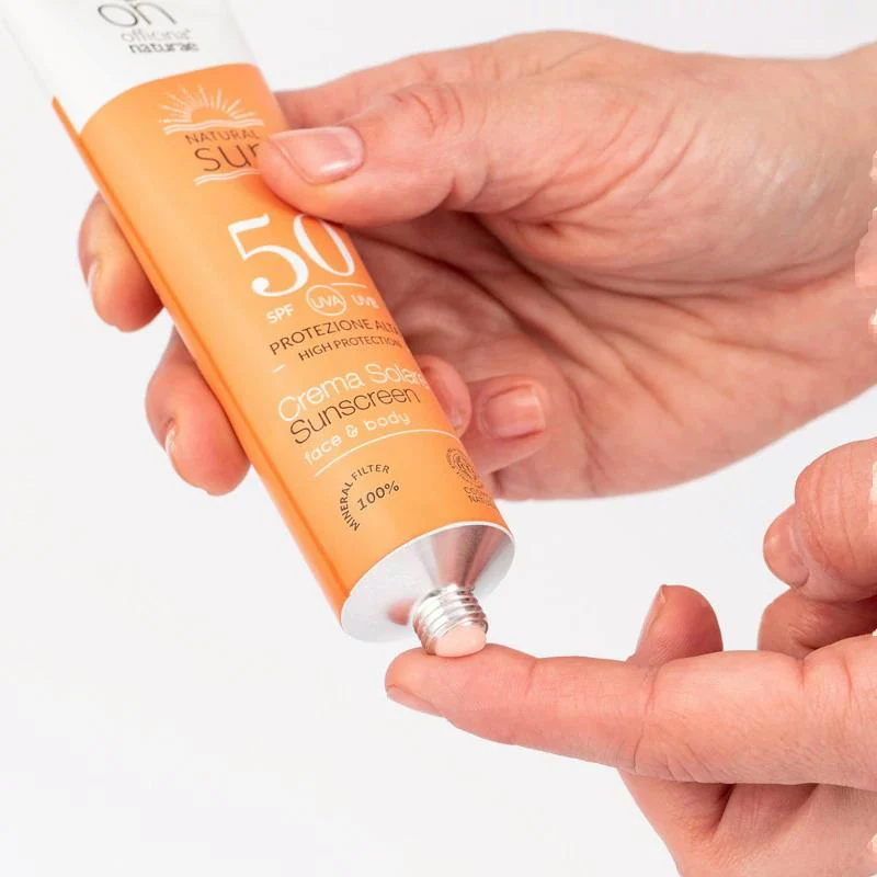 Officina Naturae – Opalovací krém SPF 50 bez parfemace, 75 ml