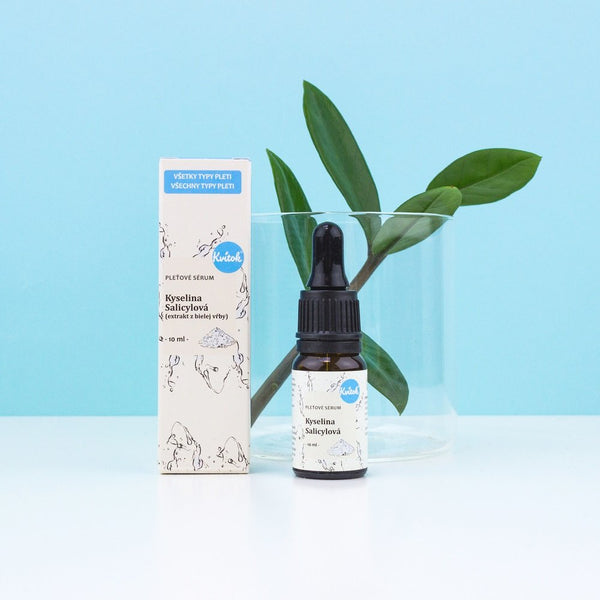 Kvitok pleťové sérum s kyselinou salicylovou 10 ml